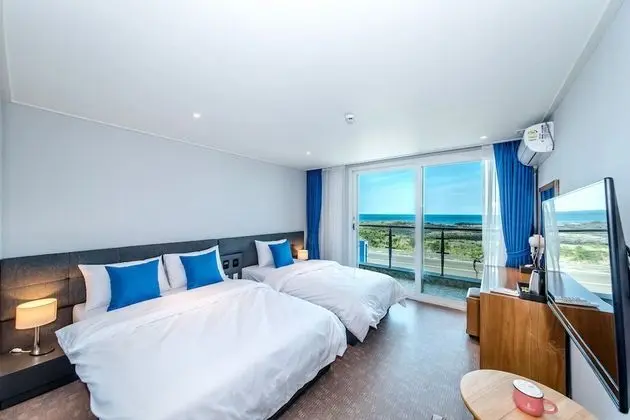 Deluxe İki Ayrı Yataklı Oda, Deniz Manzaralı