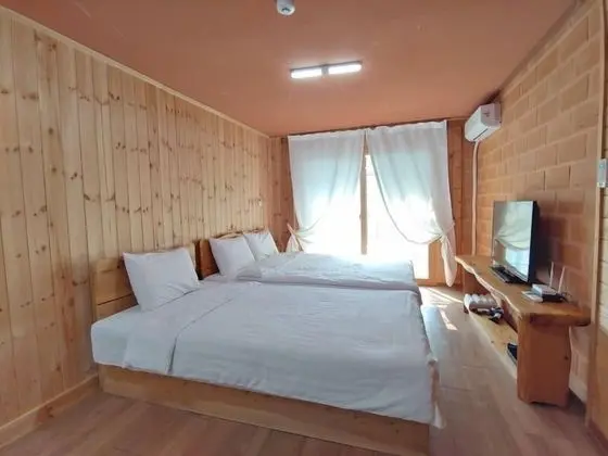 Family Tek Büyük veya İki Ayrı Yataklı Oda, 2 Yatak Odası, Dağ Manzaralı (25PY)