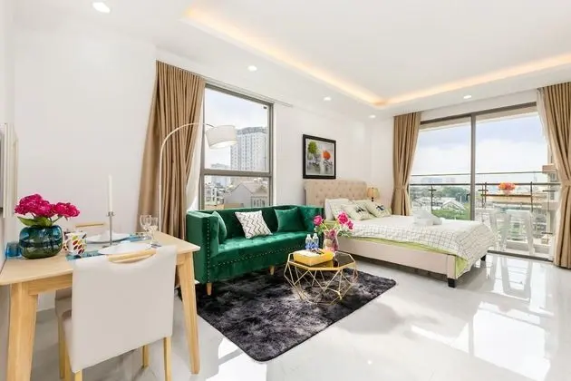 Deluxe Oda, 1 Yatak Odası, Küçük Mutfak, Şehir Manzaralı