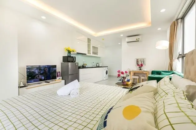 Deluxe Oda, 1 Yatak Odası, Küçük Mutfak, Şehir Manzaralı