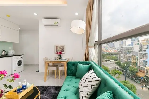 Deluxe Oda, 1 Yatak Odası, Küçük Mutfak, Şehir Manzaralı