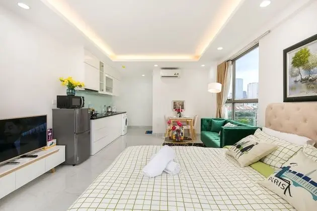 Deluxe Oda, 1 Yatak Odası, Küçük Mutfak, Şehir Manzaralı