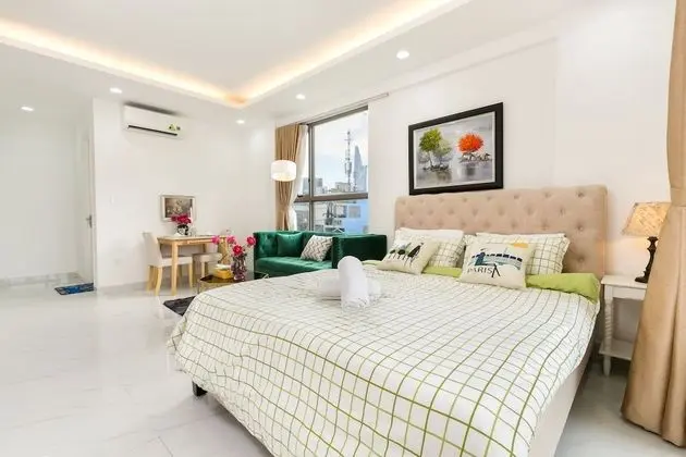 Deluxe Oda, 1 Yatak Odası, Küçük Mutfak, Şehir Manzaralı