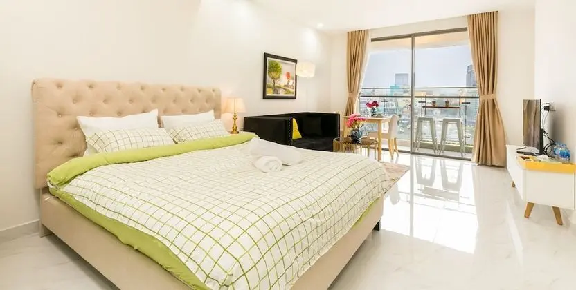 Design Oda, 1 Yatak Odası, Küçük Mutfak, Şehir Manzaralı