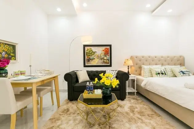 Design Oda, 1 Yatak Odası, Küçük Mutfak, Şehir Manzaralı