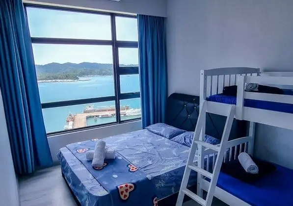 Premium Apart Daire, 2 Yatak Odası, Sigara İçilmez, Deniz Manzaralı
