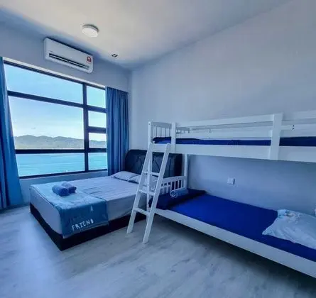 Premium Apart Daire, 2 Yatak Odası, Sigara İçilmez, Deniz Manzaralı