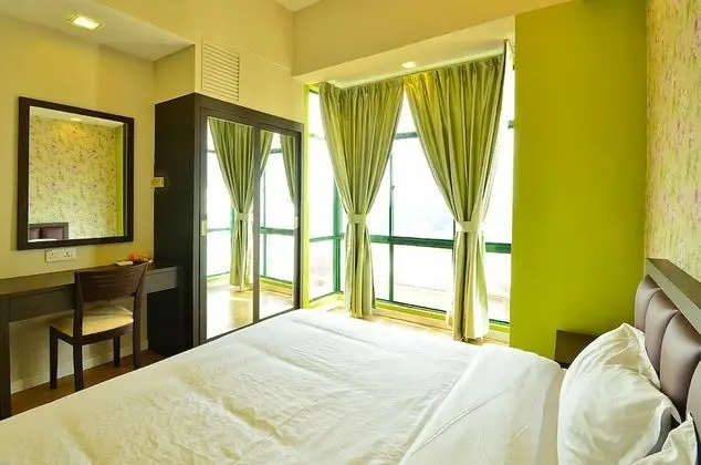 Deluxe Apart Daire, 2 Yatak Odası, Sigara İçilmez, Şehir Manzaralı