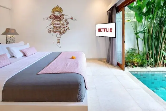 Villa, 1 Yatak Odası (One Bedroom Private Pool With Rooftop)