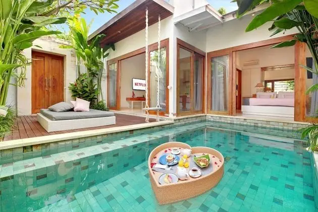 Villa, 1 Yatak Odası (One Bedroom Private Pool With Rooftop)