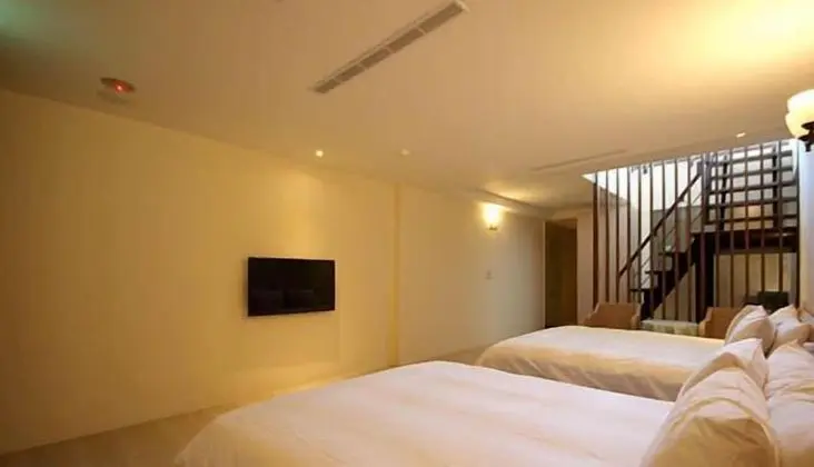Family Çatı Katı (Loft), 1 Yatak Odası, Kısmi Deniz Manzarası
