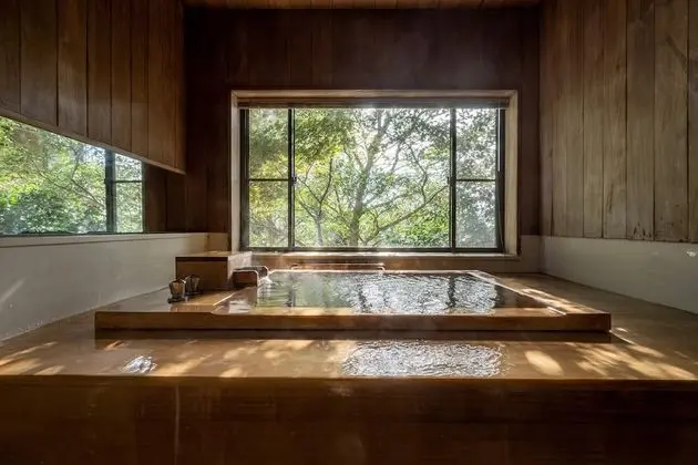 Superior Oda, Küvet, Bahçe Manzaralı (Private Cypress Bath)