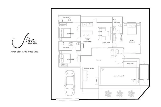 Family Villa, 3 Yatak Odası