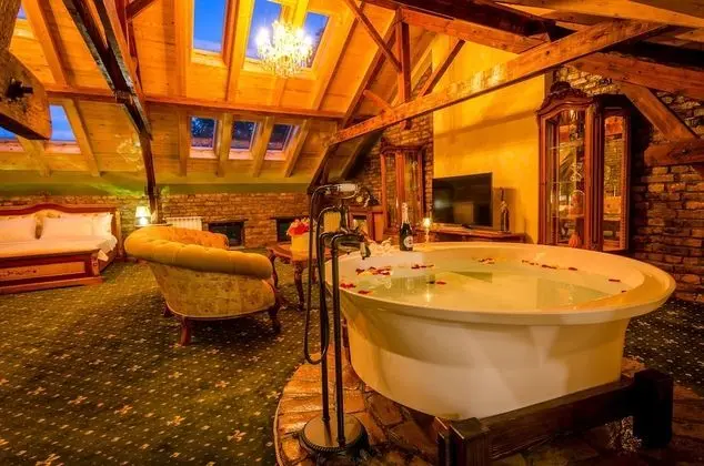 Luxury Tek Büyük Yataklı Oda, 1 En Büyük (King) Boy Yatak, Sauna, Executive Katı