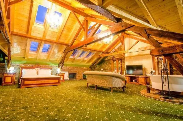 Luxury Tek Büyük Yataklı Oda, 1 En Büyük (King) Boy Yatak, Sauna, Executive Katı