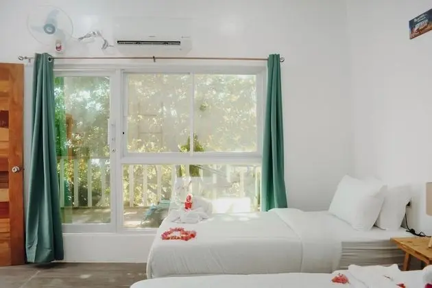 Deluxe İki Ayrı Yataklı Oda, Kısmi Deniz Manzaralı