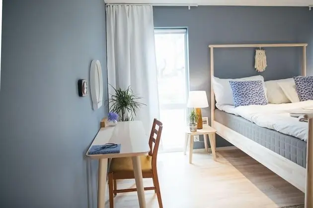 Deluxe Tek Büyük Yataklı Oda, Sauna, Okyanusa Sıfır