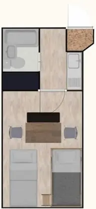 Basic Apart Daire (Joinus Ise, for 3 Guests)