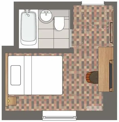 Tek Kişilik Oda, Sigara İçilmez (for 2 Person)