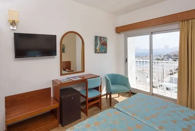 Tek Büyük Yataklı Oda, Balkon, Kısmi Deniz Manzaralı