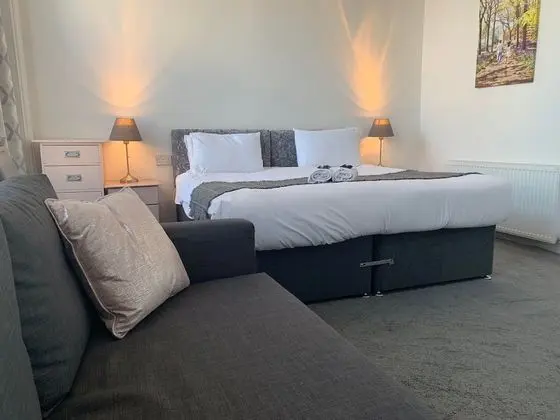 Standard Tek Büyük Yataklı Oda, Deniz Manzaralı (With Sofa)