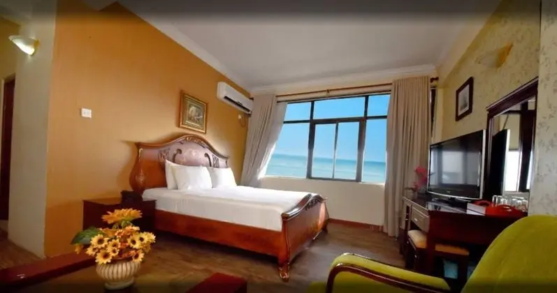 Deluxe Tek Büyük Yataklı Oda, Özel Banyo, Okyanus Manzaralı
