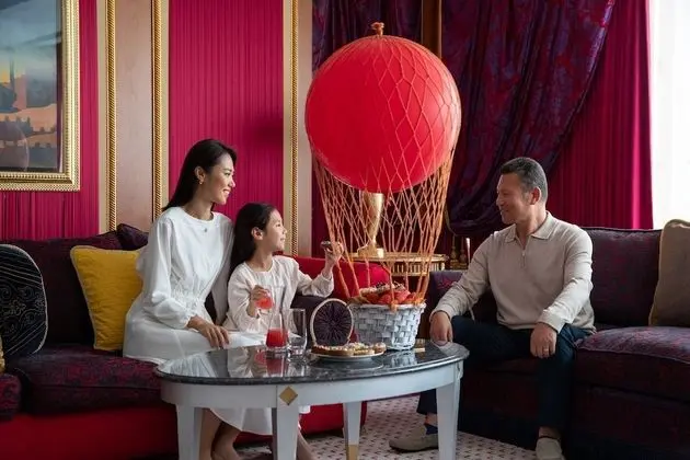 Family Süit, 2 Yatak Odası, Deniz Manzaralı (Burj)
