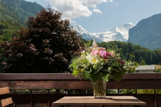 Panorama Twin Room with Jungfrau View