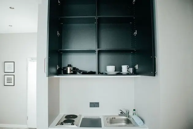 Deluxe Tek Büyük Yataklı Oda, Küçük Mutfak