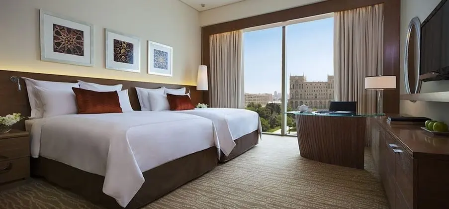 Deluxe Oda, 2 Çift Kişilik Yatak, Şehir Manzaralı