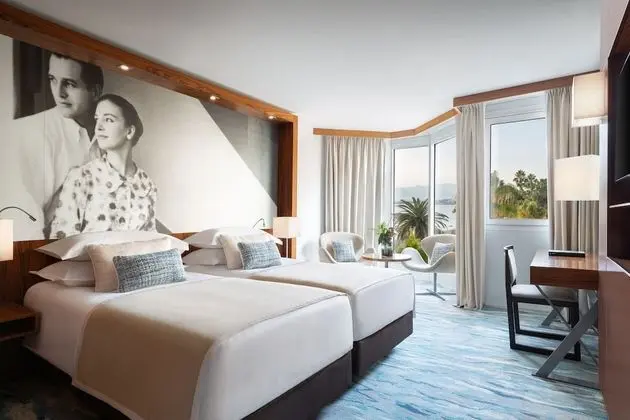 Deluxe Oda, 2 Tek Kişilik Yatak, Kısmi Deniz Manzaralı