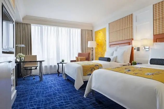 Deluxe İki Ayrı Yataklı Oda, 2 Çift Kişilik Yatak, Şehir Manzaralı