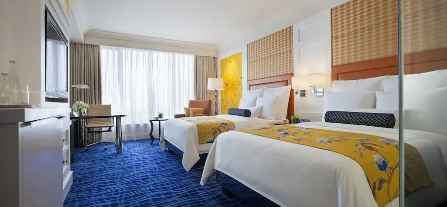 Deluxe İki Ayrı Yataklı Oda, 2 Çift Kişilik Yatak, Şehir Manzaralı