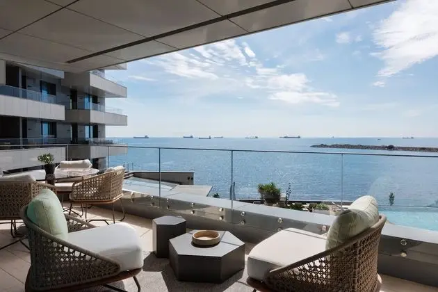 Executive Oda, 1 Çift Kişilik Yatak, Deniz Manzaralı