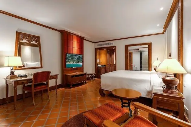 Oda, 1 En Büyük (King) Boy Yatak, Havuz Kullanımı, Zemin Kat (Grande Premium, Pool View)