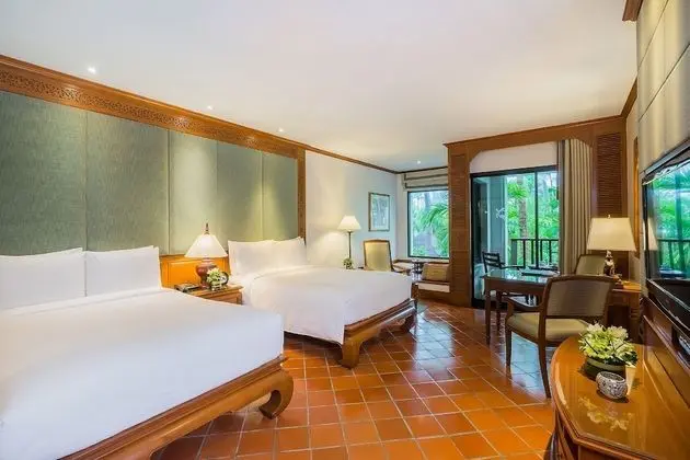 Oda, 2 Çift Kişilik Yatak, Balkon, Bahçe Manzaralı (Balcony)