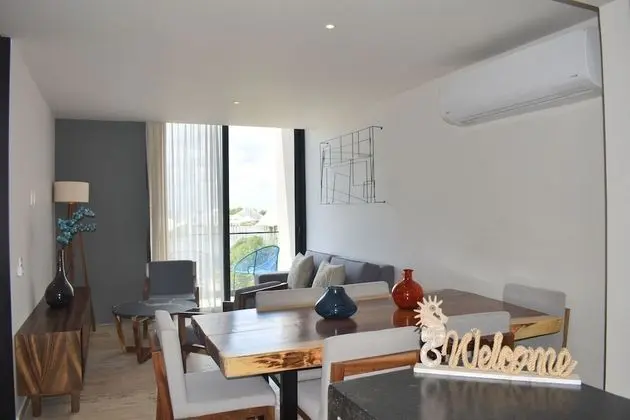 Luxury Apart Daire, 1 Yatak Odası, Balkon, Kısmi Deniz Manzarası