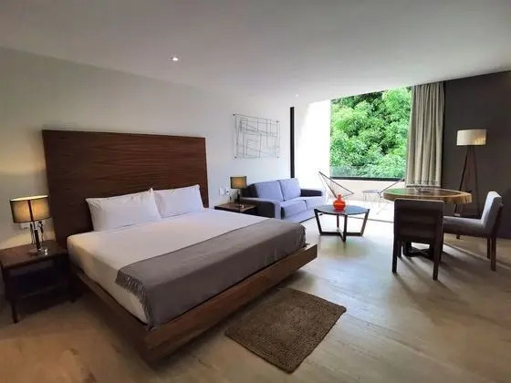 Luxury Çatı Katı (Loft), 1 Yatak Odası, Balkon, Bahçe Manzaralı