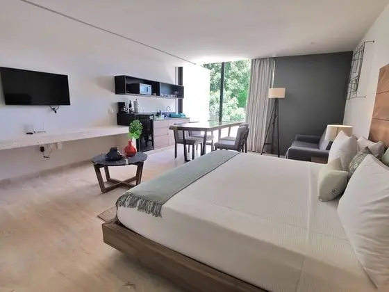 Luxury Çatı Katı (Loft), 1 Yatak Odası, Balkon, Bahçe Manzaralı