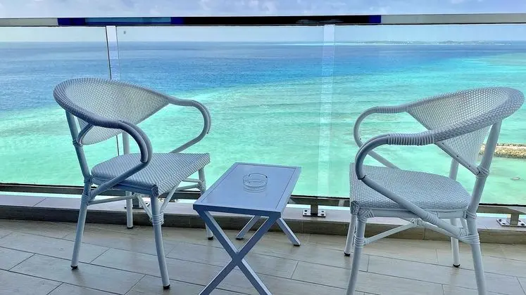 Deluxe Üç Kişilik Oda, Balkon, Deniz Manzaralı