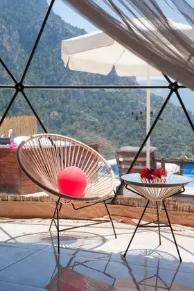 King Suite - Jakuzili,Deniz Manzaralı,Balkon veya Teraslı