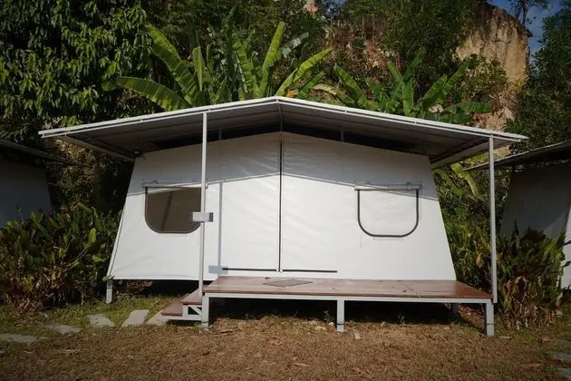Marquee Tent with Shared bathroom