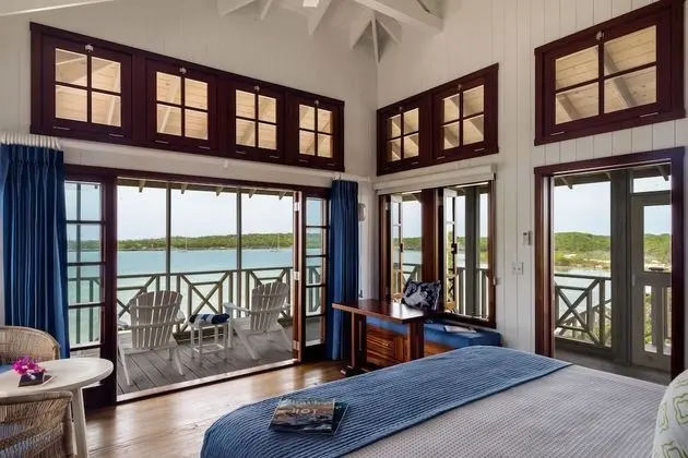 Luxury Bungalov, 1 En Büyük (King) Boy Yatak, Veranda, Lagün Manzaralı