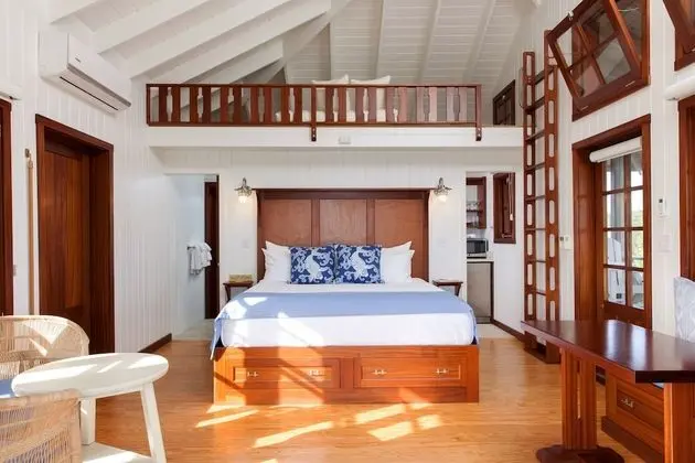 Luxury Bungalov, 1 En Büyük (King) Boy Yatak, Veranda, Lagün Manzaralı