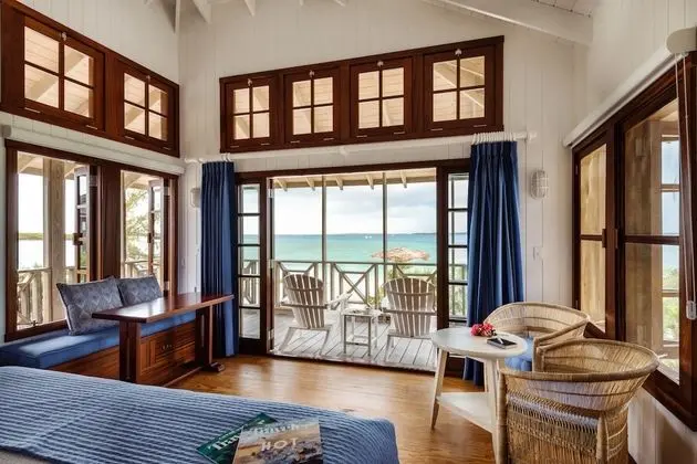 Luxury Bungalov, 1 En Büyük (King) Boy Yatak, Veranda, Plaj Manzaralı