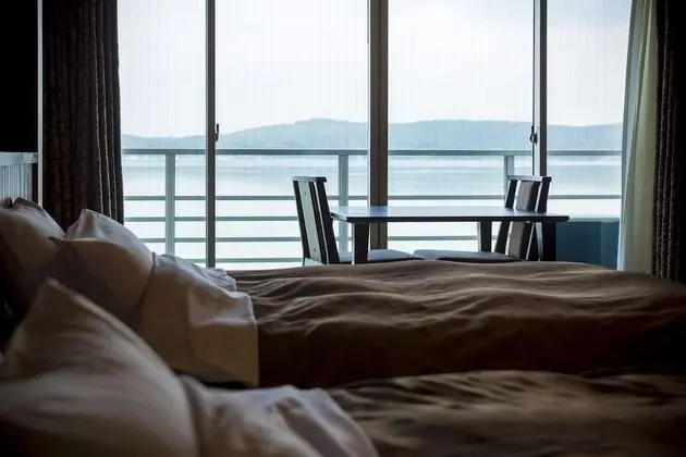 Traditional İki Ayrı Yataklı Oda, Sigara İçilmez, Okyanus Manzaralı (Modern Japanese style)