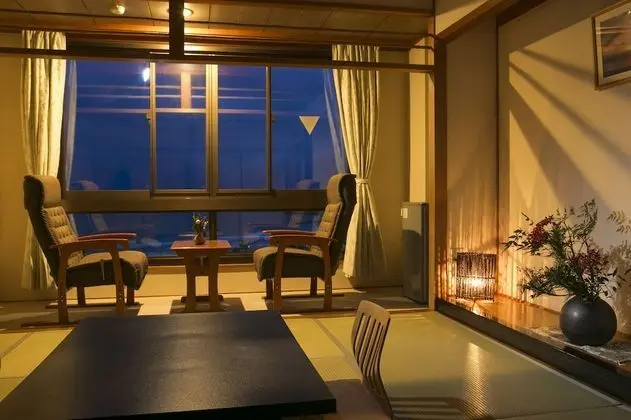 Family Oda, Sigara İçilebilir, Deniz Manzaralı (Japanese Style, for 6 Guests)