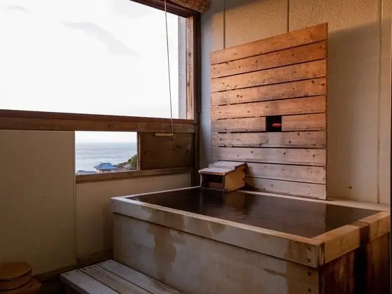 Oda, Okyanus Manzaralı (Japanese Style, Private Open-air Bath)