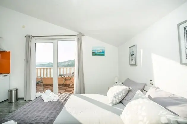 Comfort Stüdyo, 1 Büyük (Queen) Boy Yatak, Deniz Manzaralı (A1)