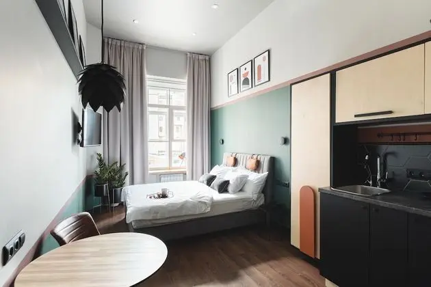 Stüdyo, 1 Büyük (Queen) Boy Yatak